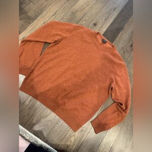 J. Crew 100% Cashmere Men's Crewneck Sweater